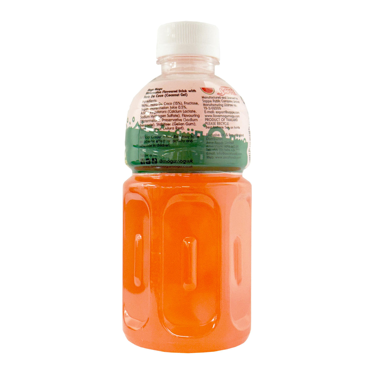 Sappe Mogu Mogu Watermelon Flavoured Drink with Nata de Coco