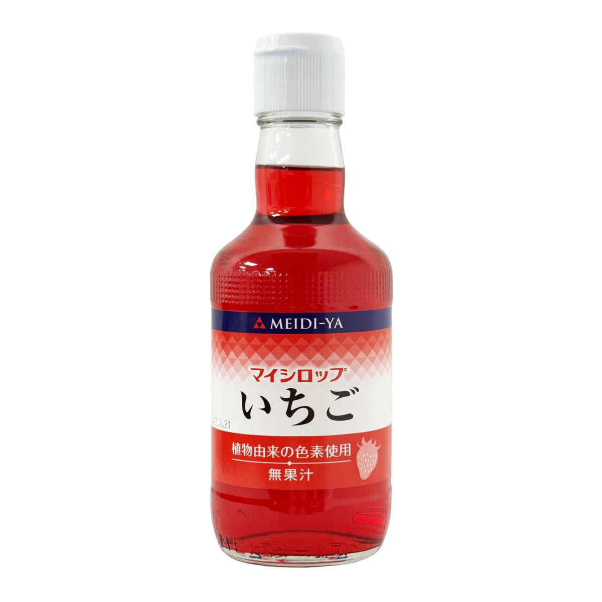Meidi ya kakigori shaved ice dessert syrup strawberry