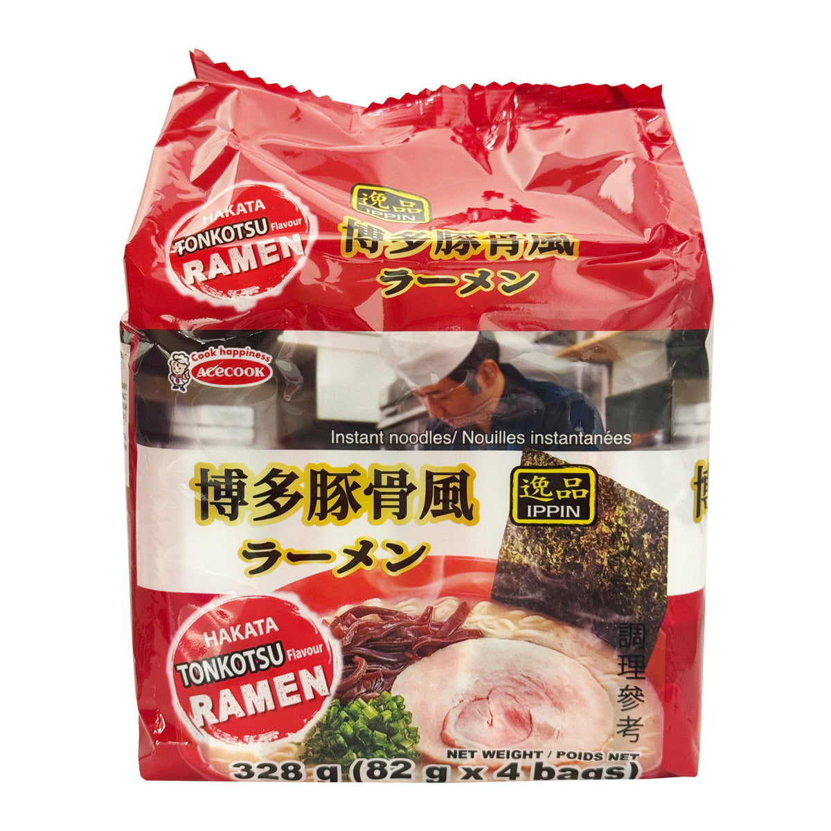 Ace cook ippin tonkotsu ramen noodles