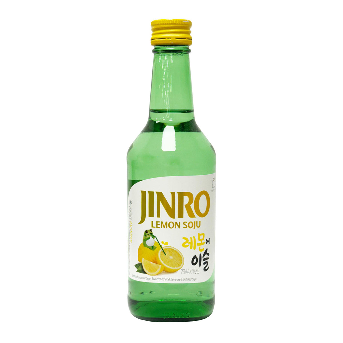 Jinro lemon flavoured soju