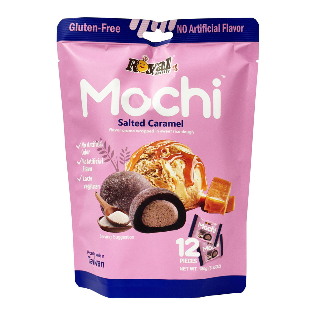 Royal family mochi salted caramel