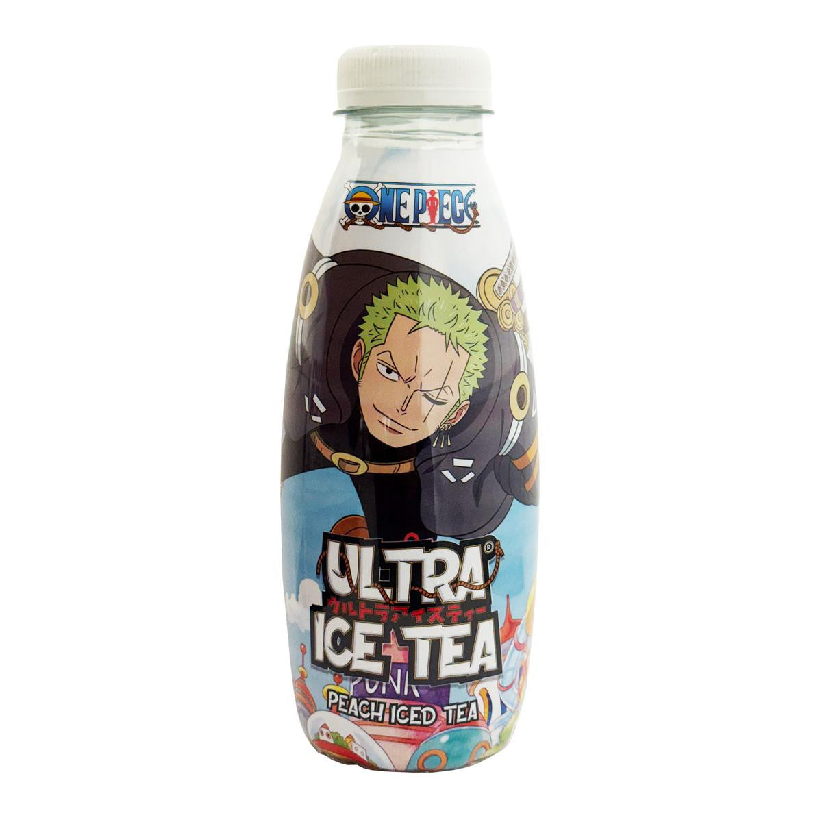 One piece ultra ice tea peach iced tea zoro