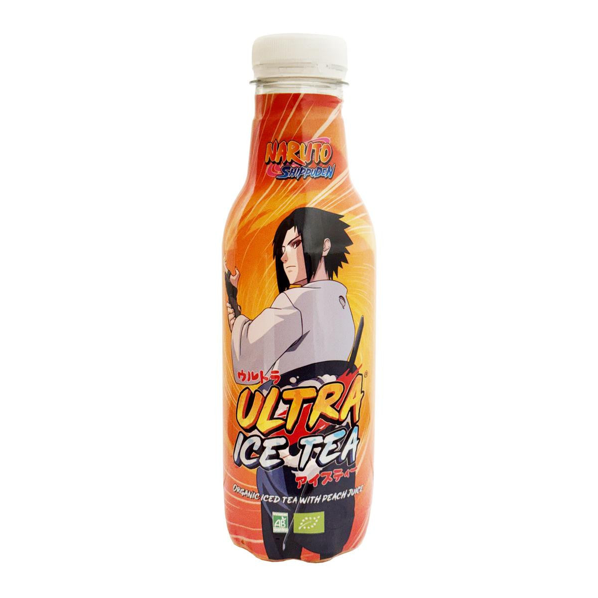 Naruto ultra ice tea peach iced tea sasuke