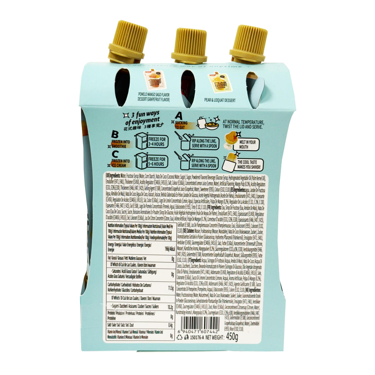 Sunity Mango Pomelo Sago Flavour Dessert