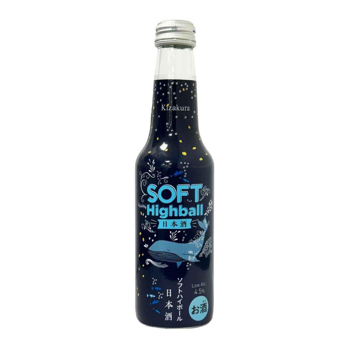 Kizakura soft highball sake