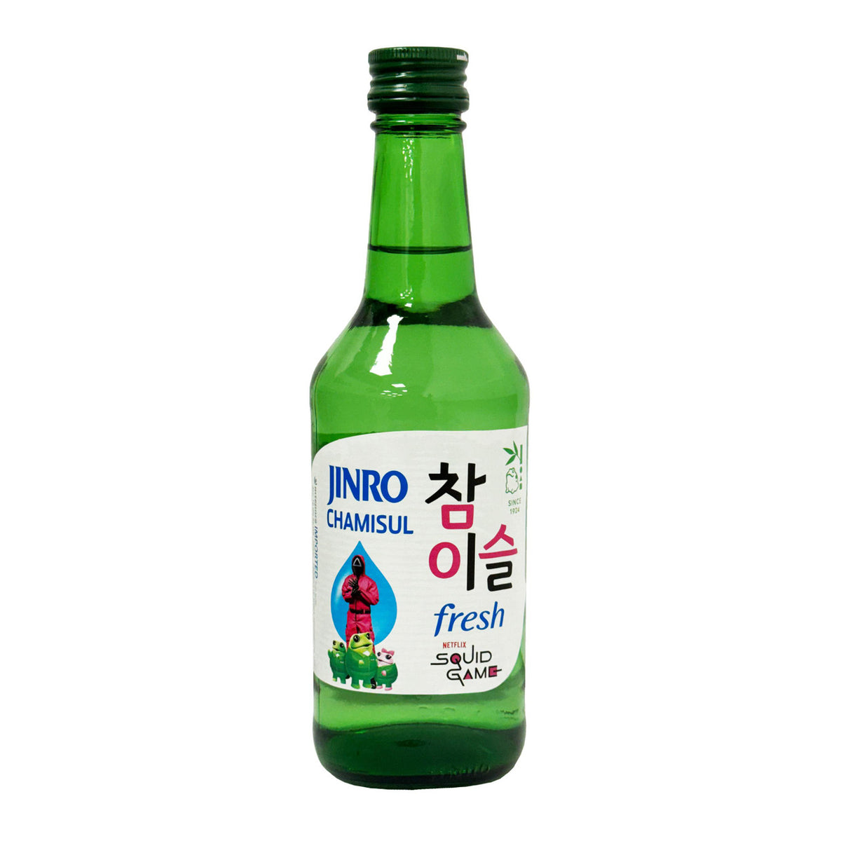 Jinro chamisul fresh soju squid game edition