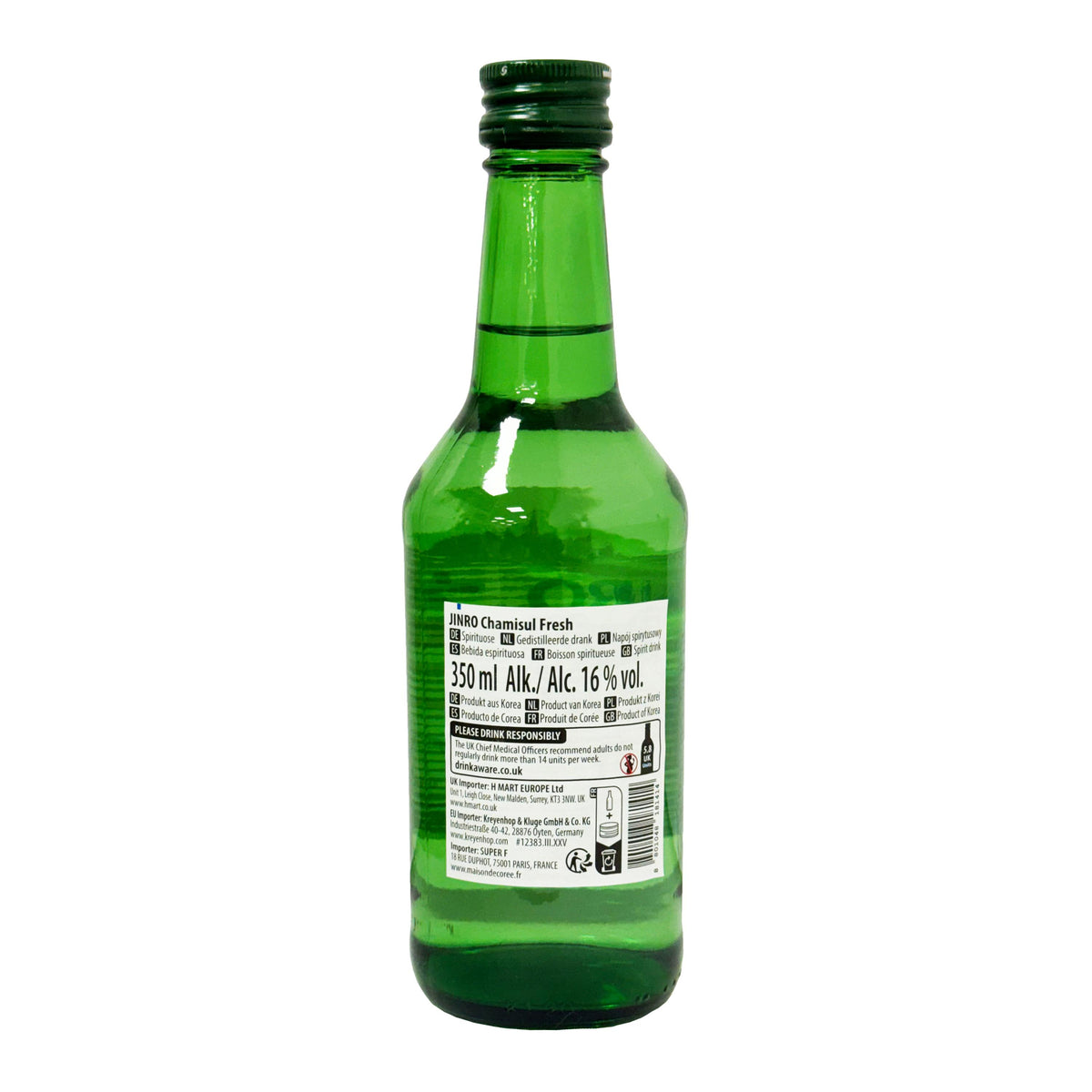 Jinro Chamisul Fresh Soju (Squid Game Edition)