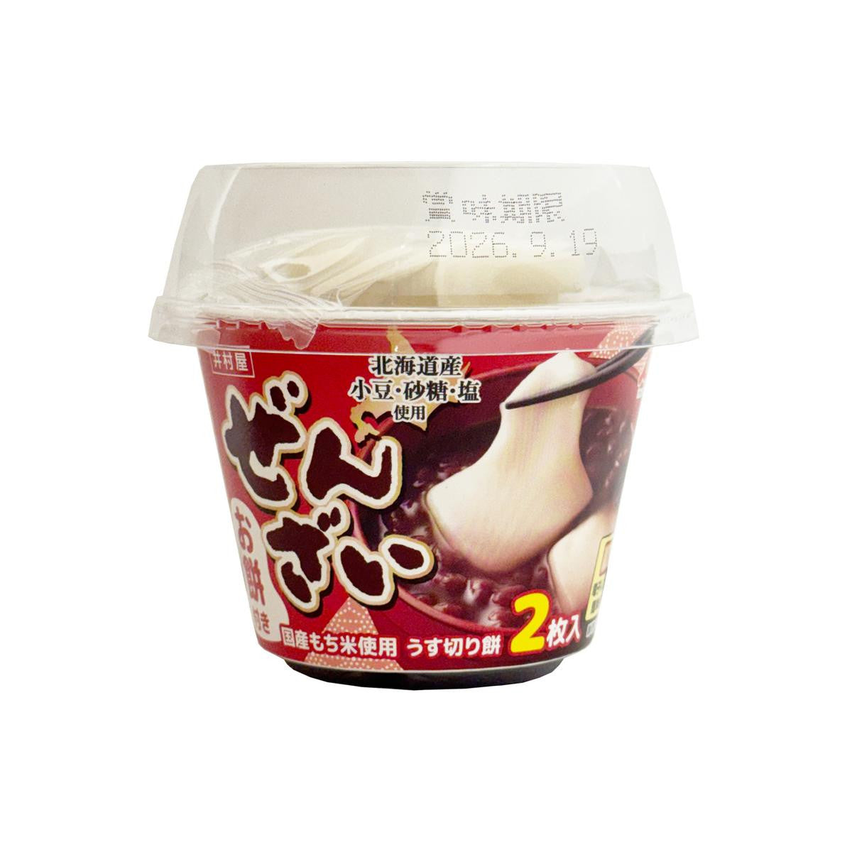 Imuraya instant oshiruko red bean soup dessert with mochi