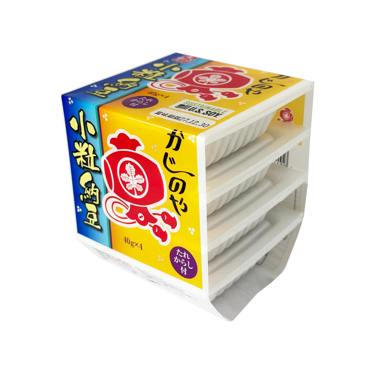 Frozen Kajinoya Kotsubu Natto Fermented Soybeans with Sauce