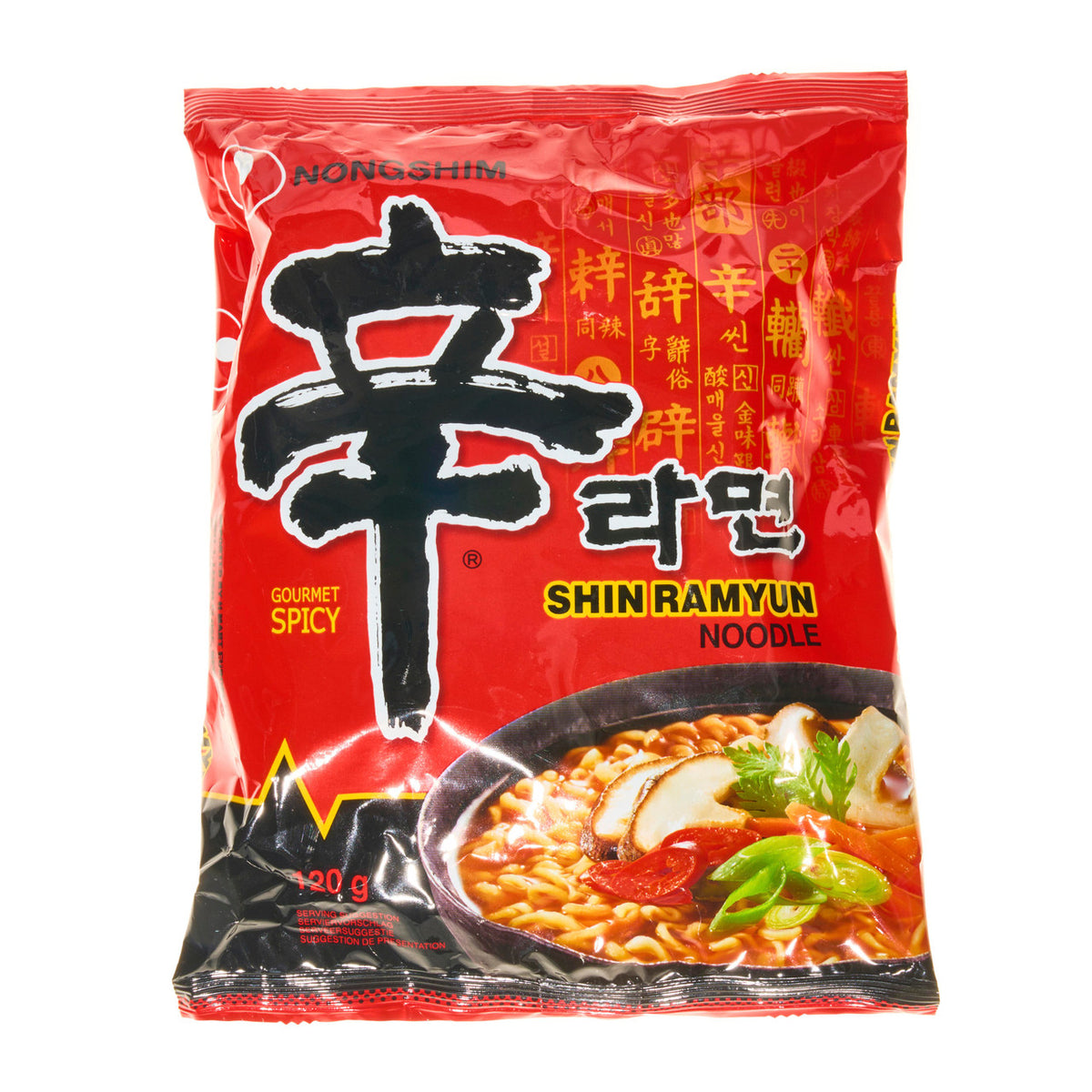 Nong shim gourmet spicy shin ramen