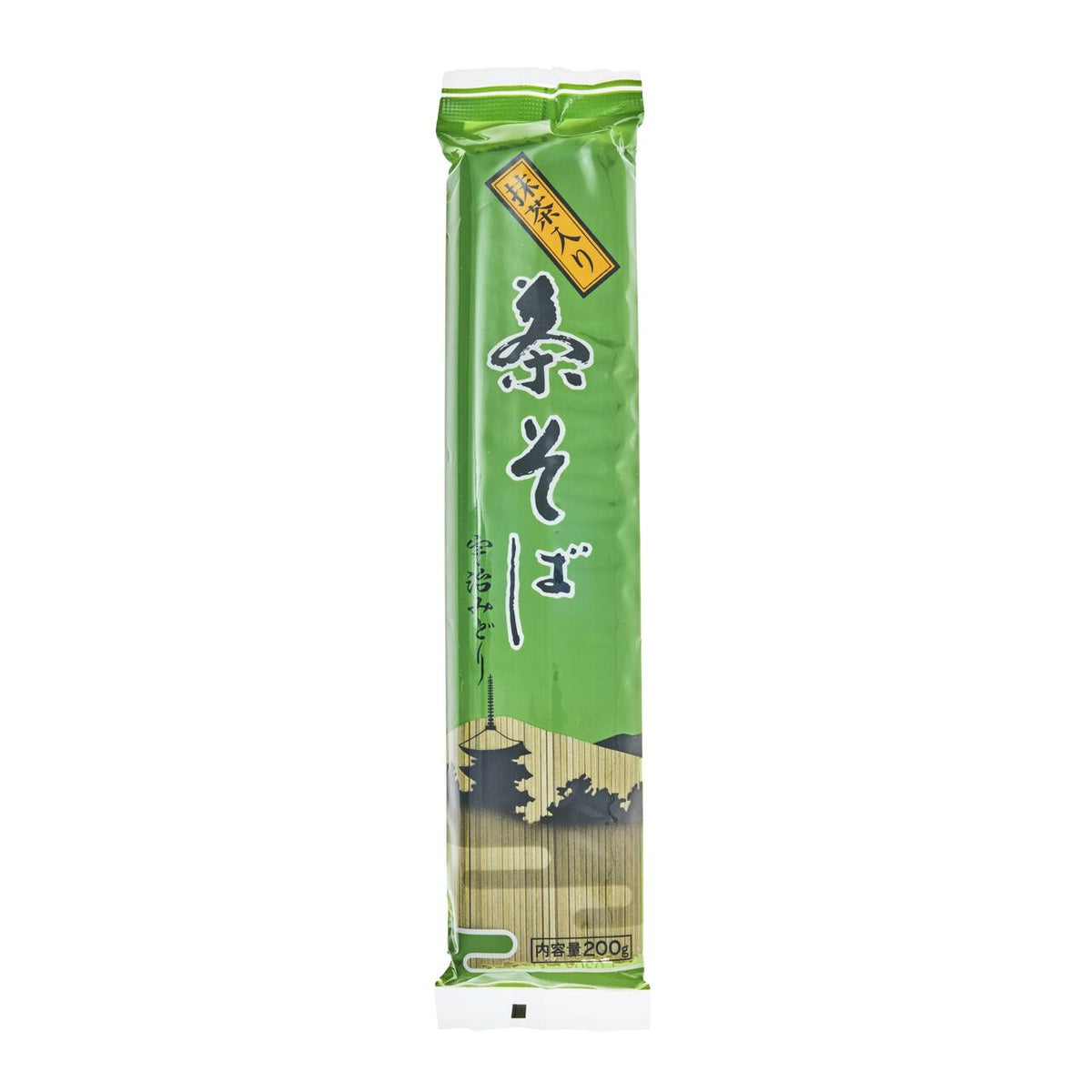 Kanesu green tea soba with uji matcha