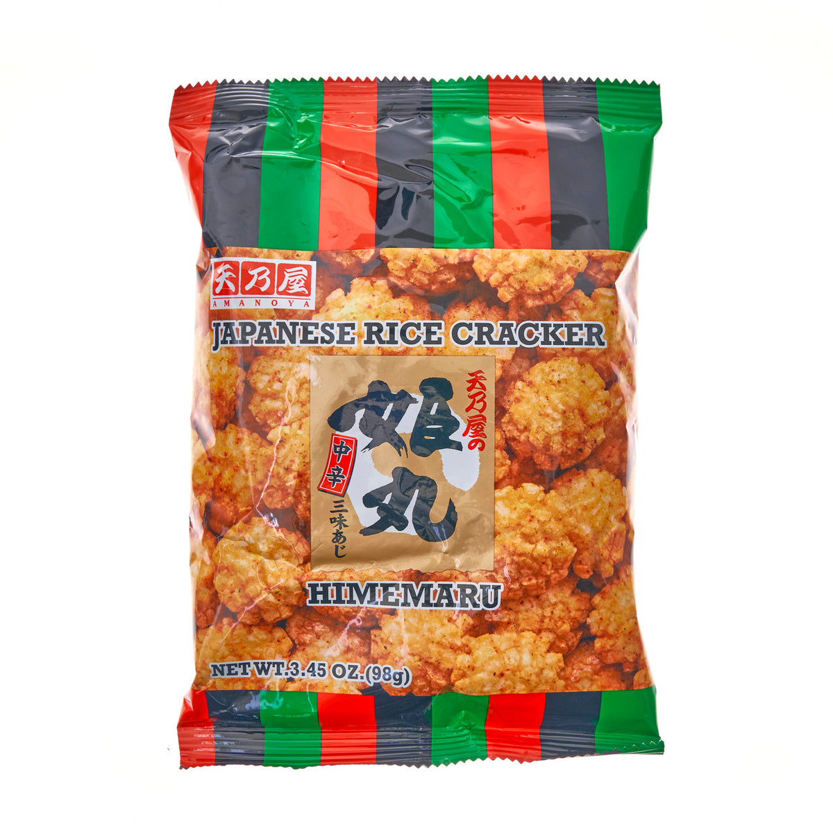 Amanoya corp medium hot spiced rice crackers