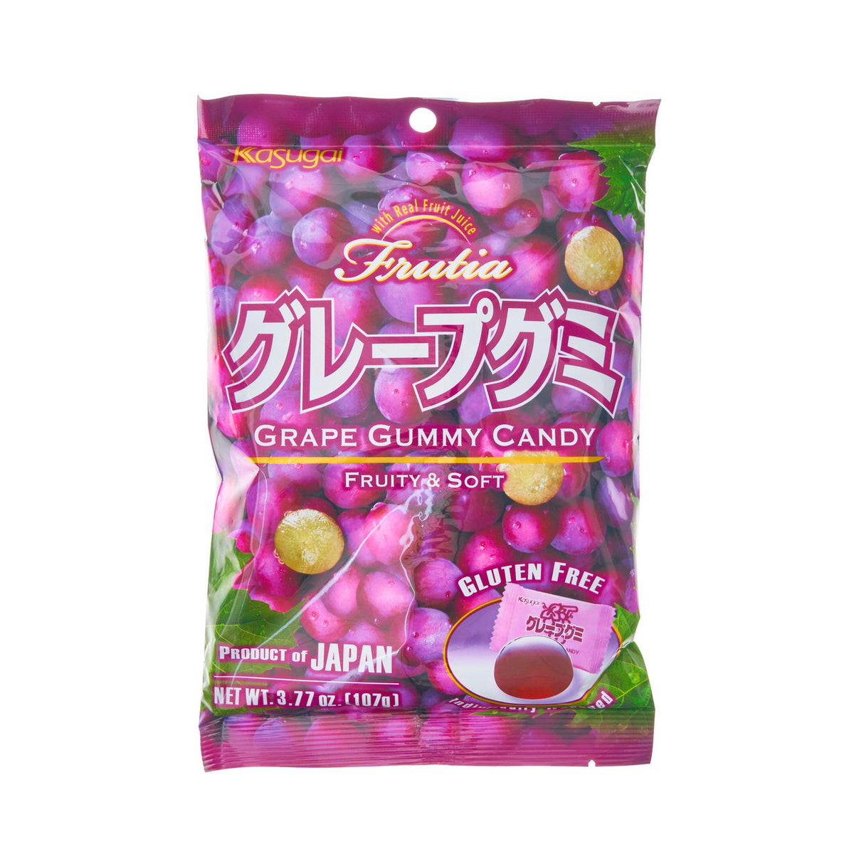 Kasugai grape gummy candy