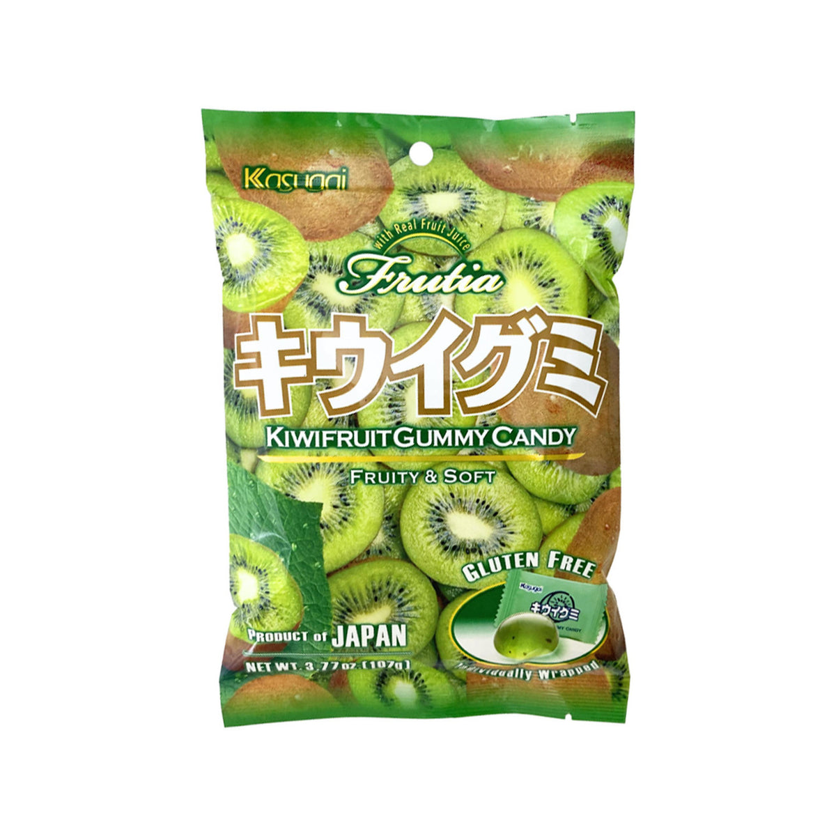 Kasugai kiwi gummy candy