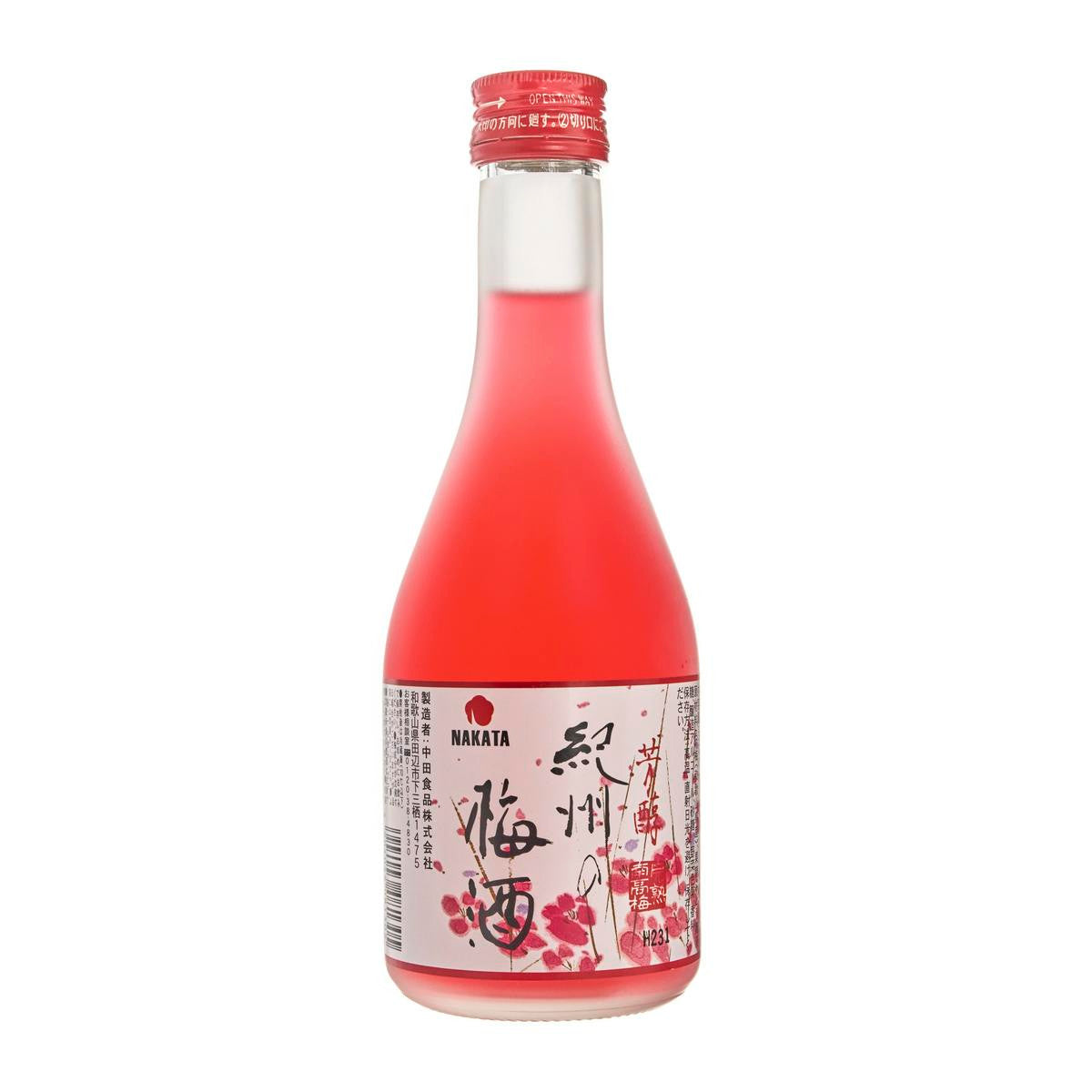 Nakatashokuhin kishu umeshu plum wine red