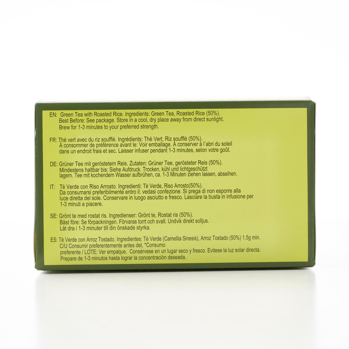 Yamamotoyama Genmaicha Green Tea Bags with Roasted Rice