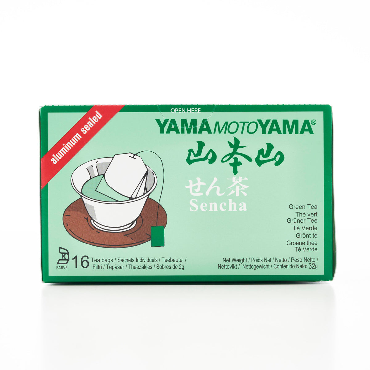 Yamamotoyama sencha green tea bags