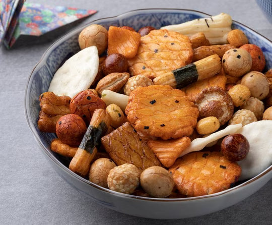 Japanese rice crackers